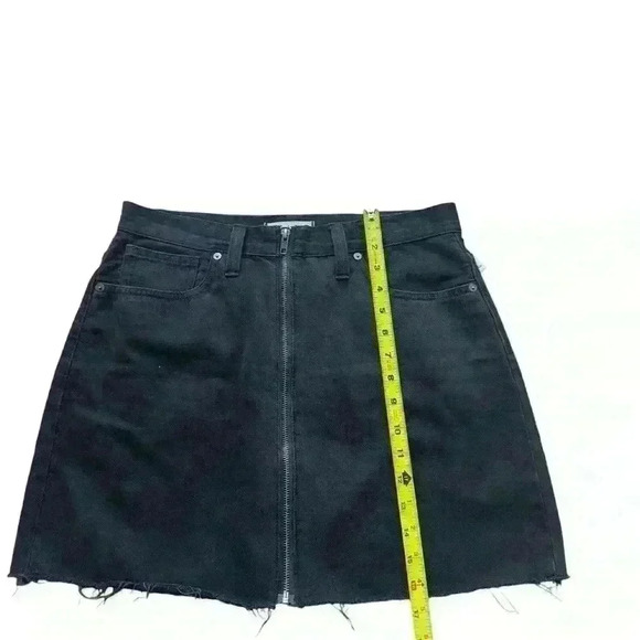 Madewell Women's Black A-Line Skirt SZ M. - Picture 6 of 6